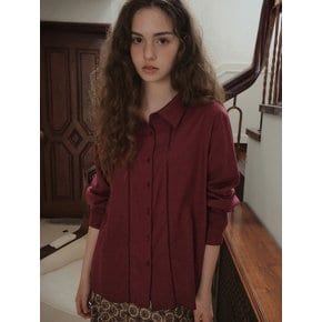 Pinco Stitch Shirt_Burgundy(OB6SH04)