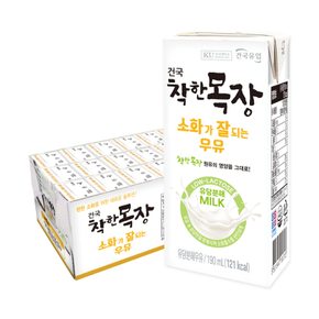 건국대학교 건국우유 착한 목장 소화가 잘 되는 멸균우유 24팩
