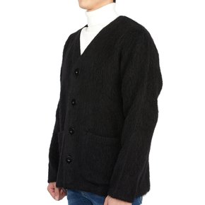 아워레가시 남성 가디건 M4206CBM BLACK MOHAIR