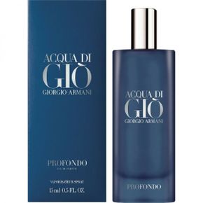 조르지오 아르마니 아쿠아 디 지오 프로폰도 EDP 스프레이 향수 0.5 oz 15 ml 남성 11557382