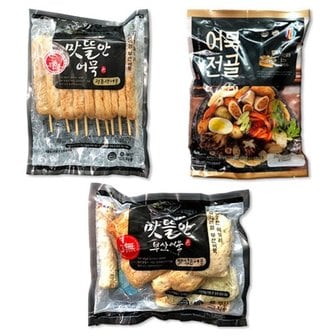  맛뜰안 쌀수제어묵세트 맛있는어묵 500g+어묵전골 400g+생어묵바900g