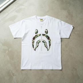 ABC 카모 샤크 티셔츠 M WHITE GREEN 001TEL301008MWH0