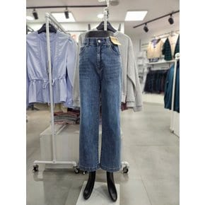 봄 여성 인밴드 크롭 와이드 청바지 NQM169