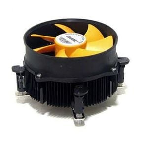 싸일런트 TICECAP 유체 CPU 쿨러 쿨링팬 FAN 775 Yellow