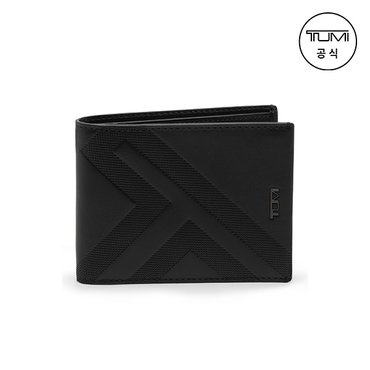 TUMI [TUMI KOREA] 나소 글로벌 더블 빌폴드 반지갑 블랙 오버사이즈 T_01262133OSZTD