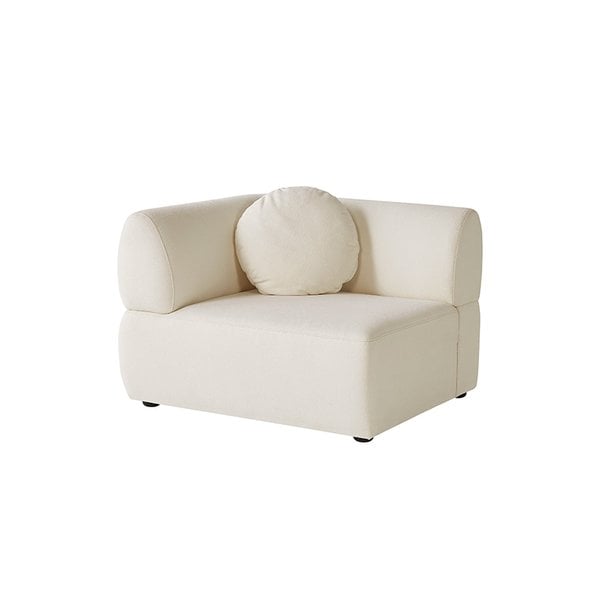 비엔나 모듈소파 코너형_ 아이보리 (좌우 택1)