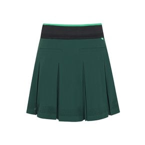 [말본 공식] 와이드 플리츠 스커트 GREEN (WOMAN)