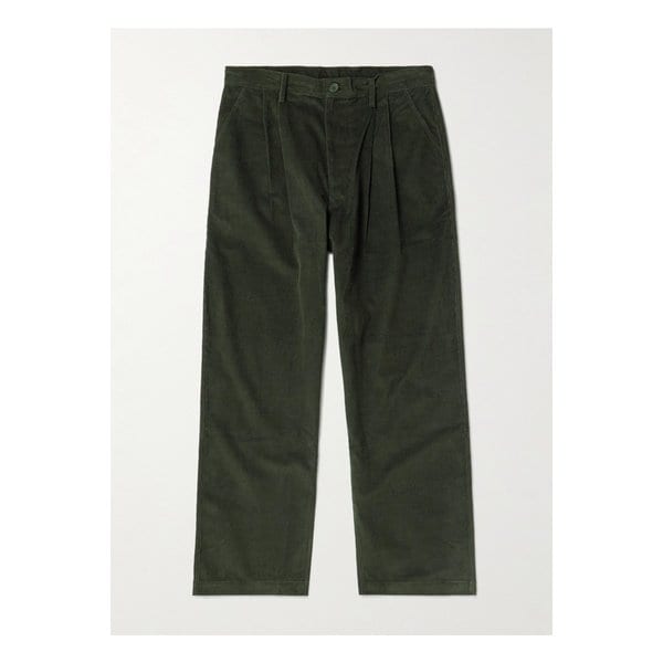 안토니오 스트레이트 레그 자수 코듀로이 팬츠 46376663162909204