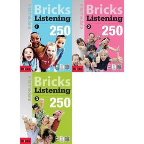 Bricks Listening Intermediate 250 1-3 세트  전3권