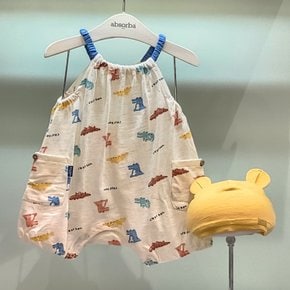 !!S/S 출산 백일 3종 선물!!튜닙우주복*AY322105(크림)//이든덧 양말