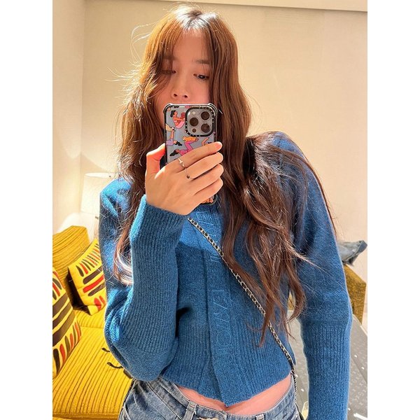 ALPACA SLIM SIGNATURE CARDIGAN (7COLOR)