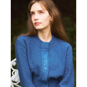 ALPACA SLIM CARDIGAN_BLUE NIGHT