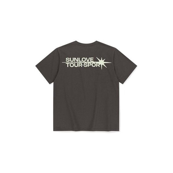 Flash Logo Tee Charcoal