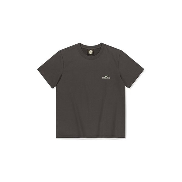 Flash Logo Tee Charcoal