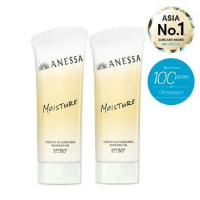 [공식수입]ANESSA 아넷사 퍼펙트 UV 선스크린 스킨케어 젤 NB 90g 2개