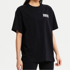 반팔티 EQS NBNEE22543-19 UNI NBSC 레터링 반팔티 (SEMI-OVER FIT)