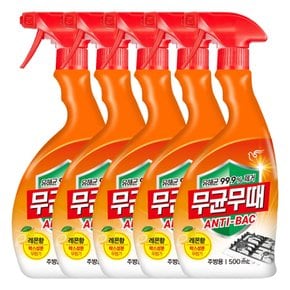 무균무때 안티박 주방용 세정제 500ml X 5개