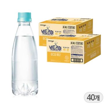  빅토리아 레몬 탄산수 무라벨 350ml x 40PET