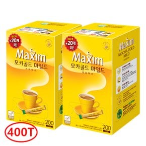 맥심 모카골드 커피믹스 200T (180입+20T) x 2개