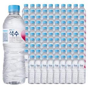 하이트진로 석수 500ml 100병 생수 .