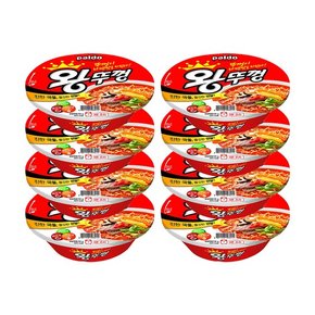 왕뚜껑 컵라면 110g x8개