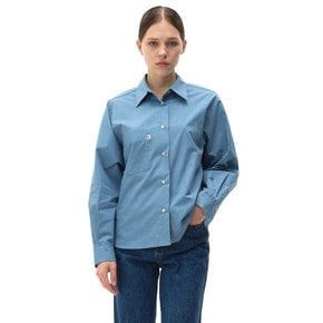 STAN BOXY SHIRT (BLUE)