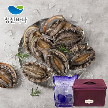 청산바다 [산지직송] 완도전복[특大] 8-9미 2kg+백화점보냉가방포장