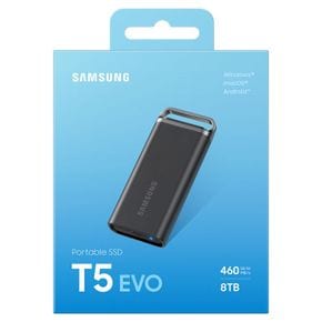 공식인증 포터블 외장 SSD T5 EVO 8TB MU-PH8T0S/WW[34186004]