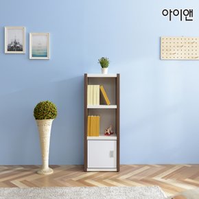 에리카 틈새 3단 400 도어형 책장 SJ