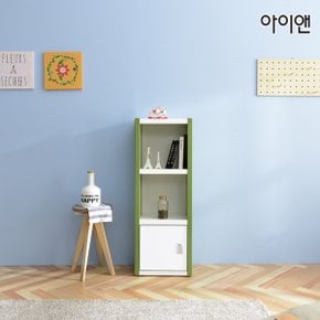 에리카 틈새 3단 400 도어형 책장 SJ