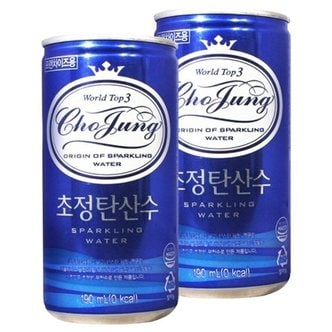  일화 초정탄산수 플레인 190ml x 30캔