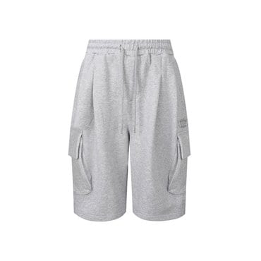 버커루 C/P쭈리 와이드 원턱 카고 버뮤다 팬츠(B252Z1010P)