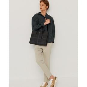 [26SS] [서류가방][DAKS ESSENTIAL][닥스 에센셜] 블랙 타탄체크 DBBA6EE63BK