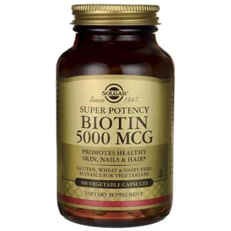  솔가 비오틴 Biotin 5000 100정 베지캡슐 헤어스킨네일