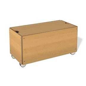 [배송기간 8-12주 소요] Storage Box Classic Beech (바퀴사양 옵션)