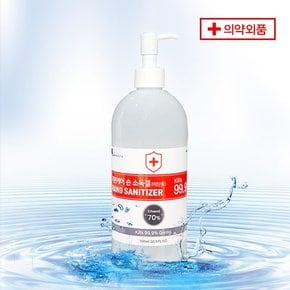 리본케어 손소독제 500ml 에탄올 70% 물,비누가 필요없는 손소독제 의약외품