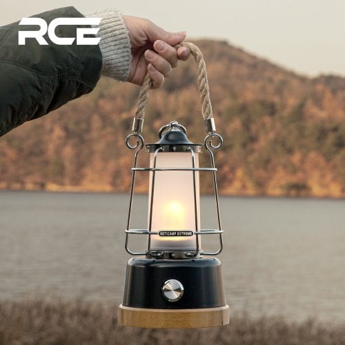 로티캠프 RCE 몬트 충전식 LED 감성 캠핑 랜턴 호롱불 램프