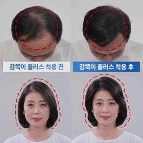 감쪽이 수제 인모 가발