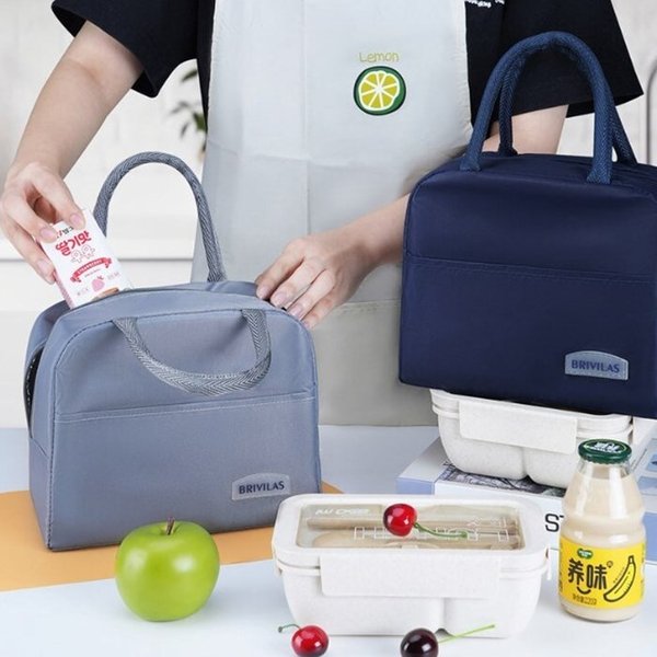 [옷자락] 여성 소풍 나들이 방수 보온 도시락 가방