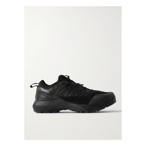 알파인웨이 어드밴스 스웨이드 고무 트리밍 립스탑 스니커즈 블랙 1647597352723359