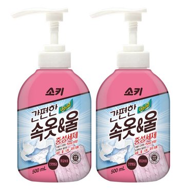 무궁화 소키 간편한 속옷울 중성세제 500ml x 2개