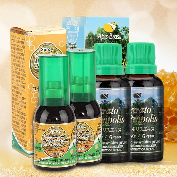 그린 프로폴리스(액상2병+스프레이2병)[각병 30ml]