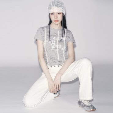 레이브 White Denim Pants in White VJ4ML189-01