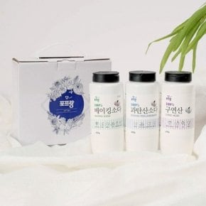 선물세트다목적3종세트/베이킹소다+과탄산소다+구연산[WAB923D]_