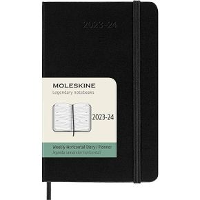 일본 불렛저널 몰스킨 다이어리 MoleSkin DHB18WH2Y24 Weekly Diary Planner 2023년 7월 시작 가