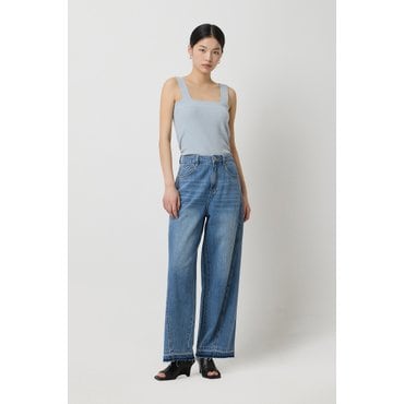 시슬리 사선 와이드 데님 팬츠 SADP80531
