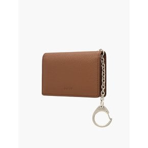 Keyring Card Wallet (Brown)