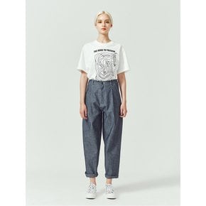 20s Chambray baggy pants 21ver