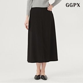 정상가:39,000원  데일리 심플 베이직 허리 밴딩 롱 스커트 (GOAWH003D)