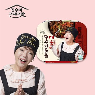 자연맛남 [김수미그때그맛] 김수미 매운 쭈꾸미 볶음 300g x 4팩